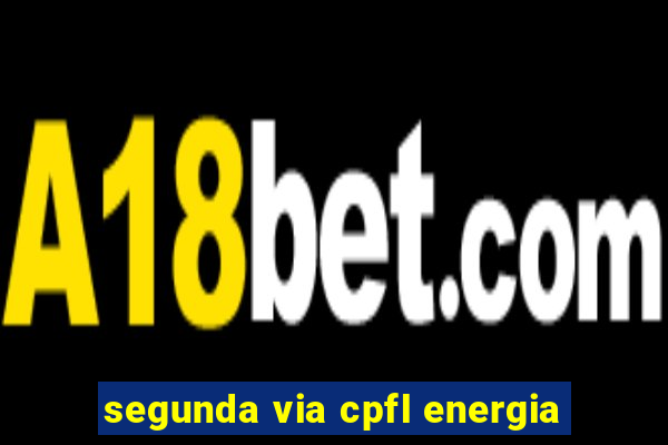 segunda via cpfl energia